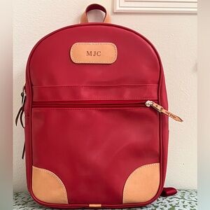 Never used Jon Hart red backpack.  Dimensions in photos.